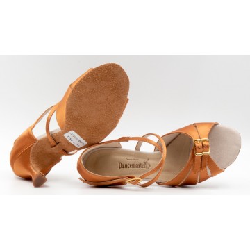 Женские туфли для бальных танцев DanceMaster 161 латина каблук 7 см